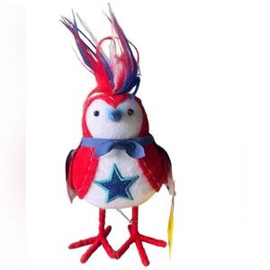 Colorful Plush Bird Toy